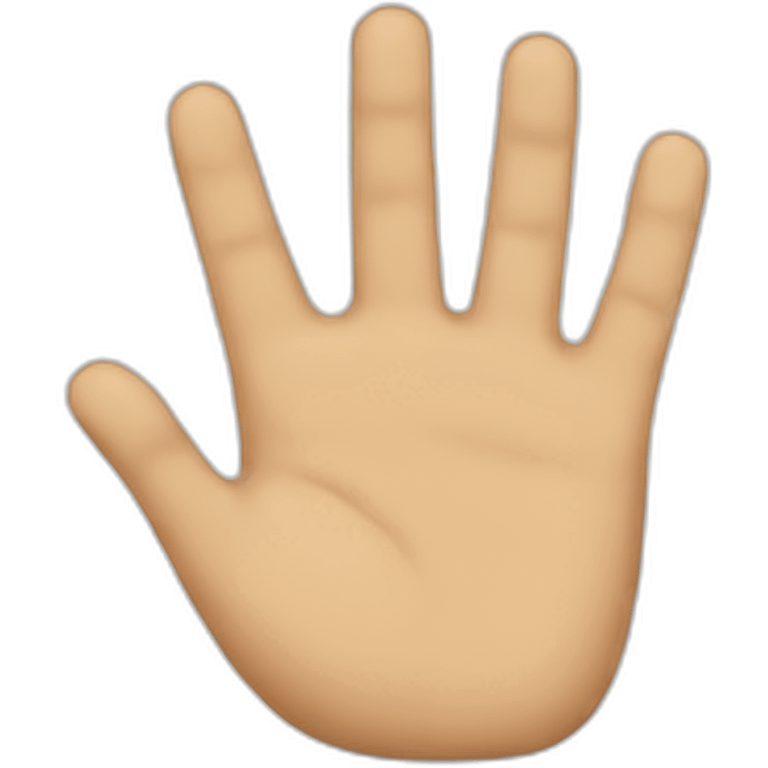 twenty fingers emoji