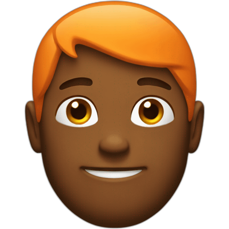 Chat orange emoji