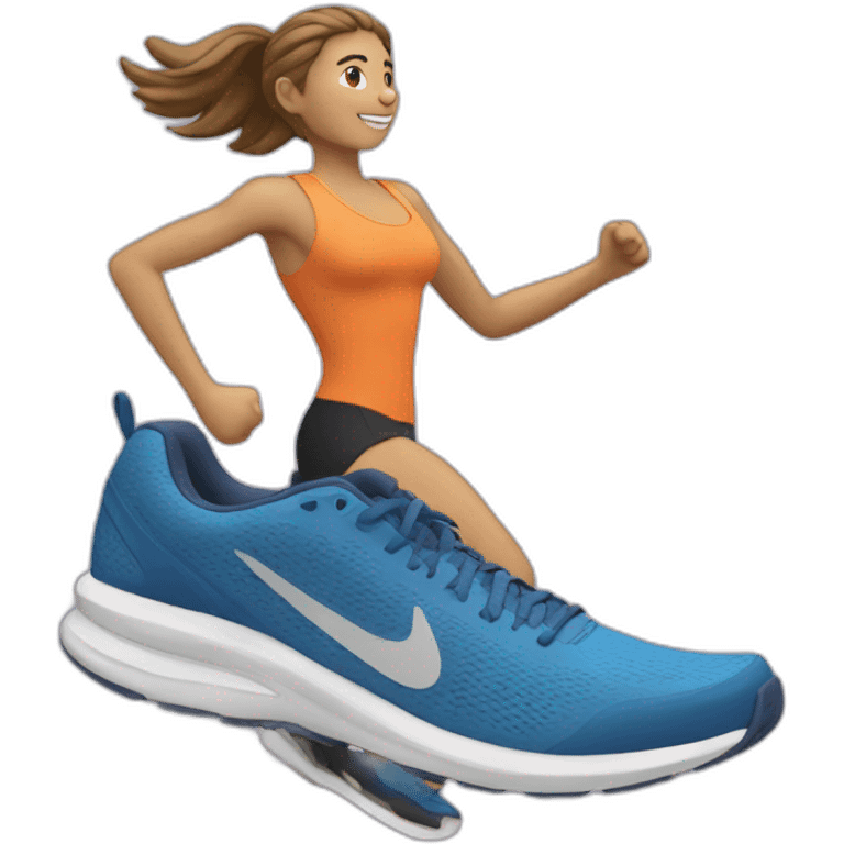 runner in running shoes emoji