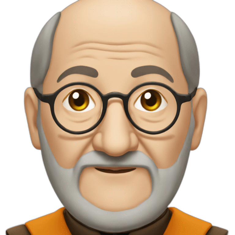 Umberto eco monk emoji