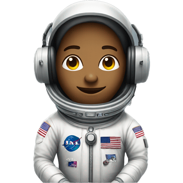 astronaut with headphone emoji