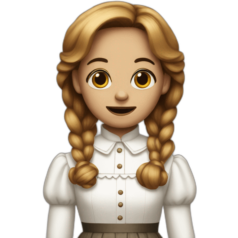 Annabelle creepy emoji