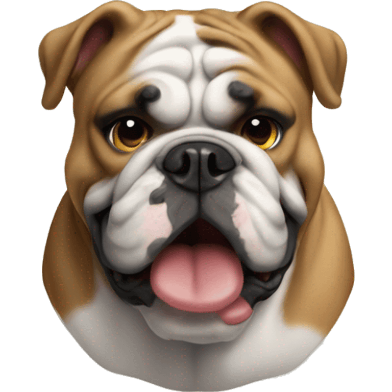 english bulldog no entry emoji