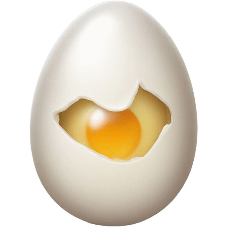 Egg mewing emoji