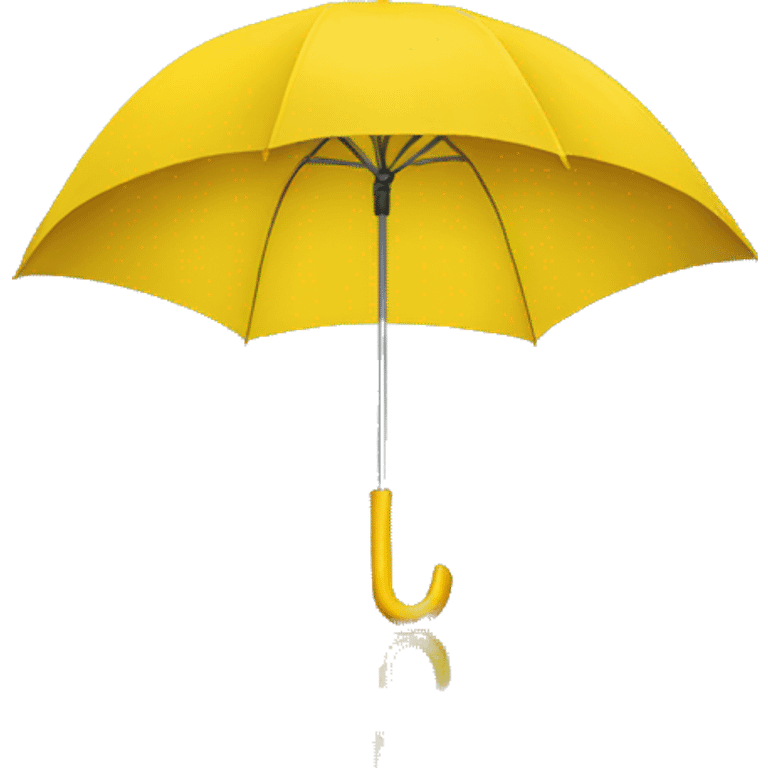 Yellow umbrella  emoji