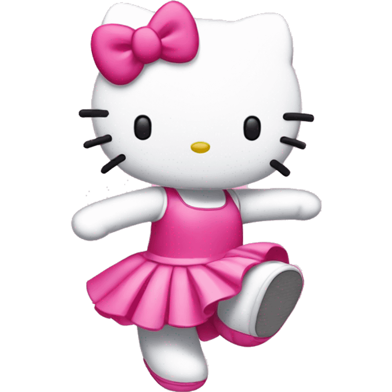 Hello kitty danse emoji