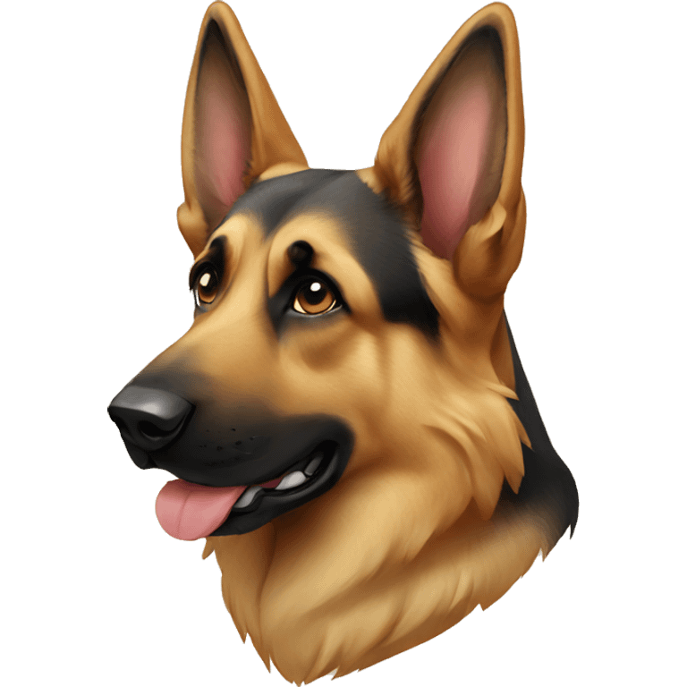 German Shepard dogs emoji