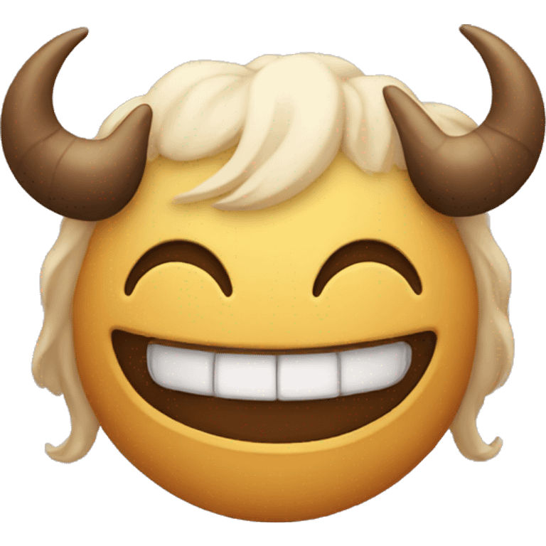 smiling face with horns emoji