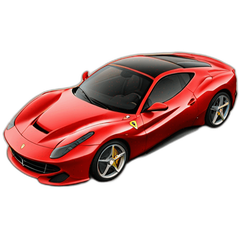 Red Ferrari sp2 emoji