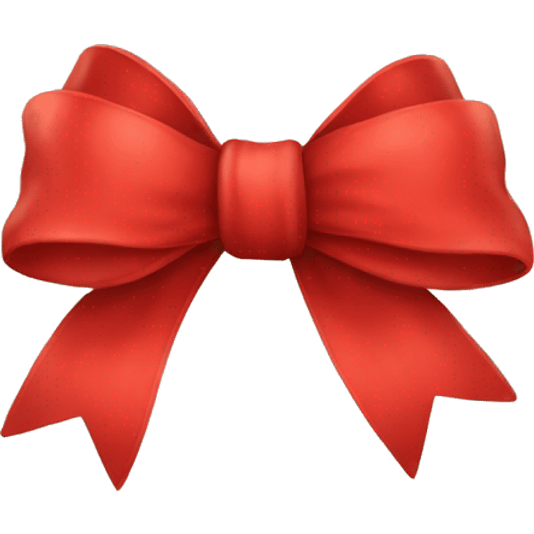 Red bow emoji