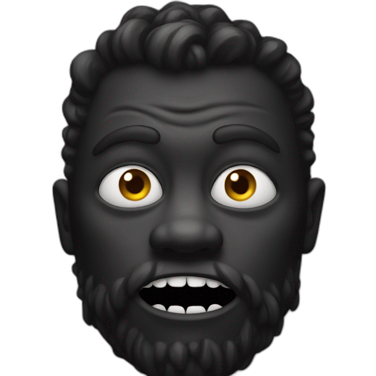 BLACK-Monster emoji