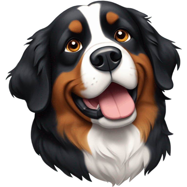 Bernise Mountain dog emoji