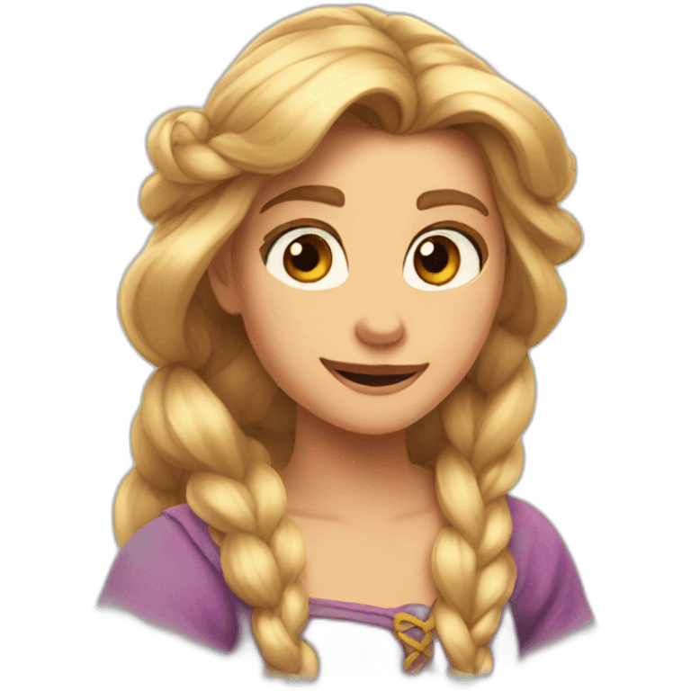 Raiponce emoji