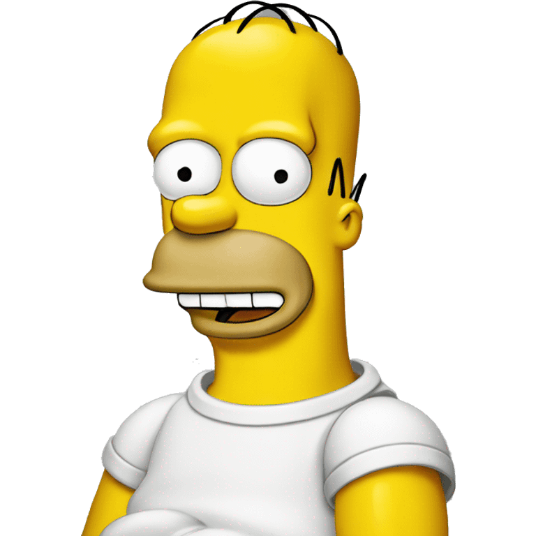 Homer simpson rockeiro emoji