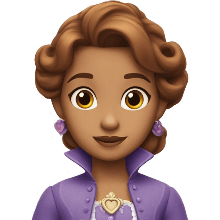 Sofia the first  emoji