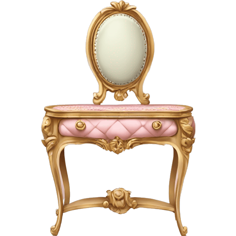 Marie Antoinette style furniture emoji