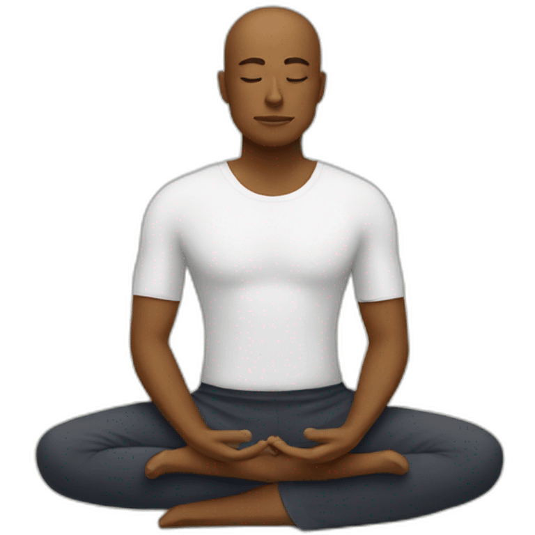 meditation emoji