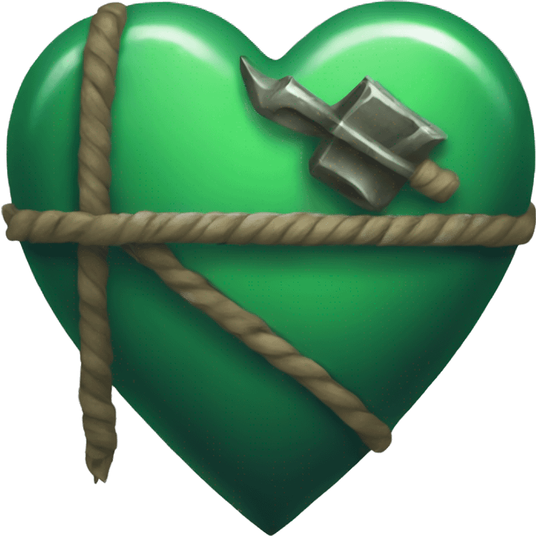 Siege green heart emoji