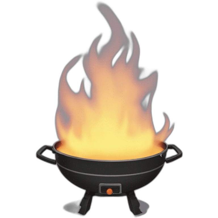 Kamado tanjiro fire emoji