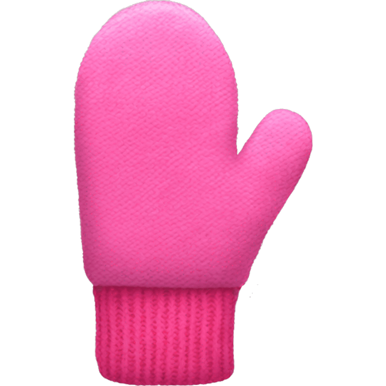 Pink mittens emoji