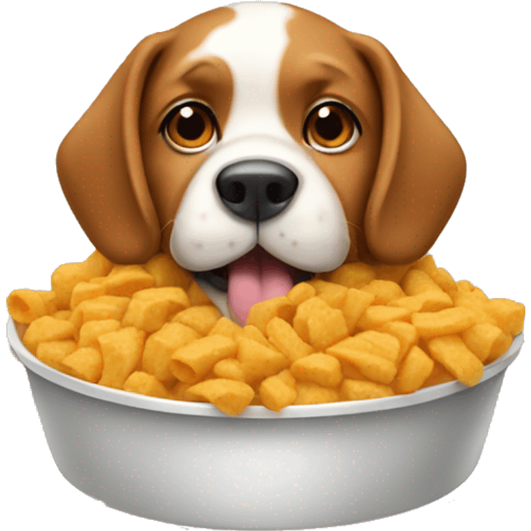 Dog in food emoji