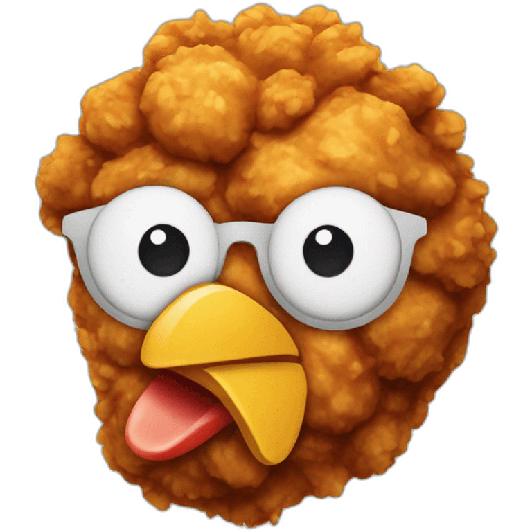 fried chicken emoji