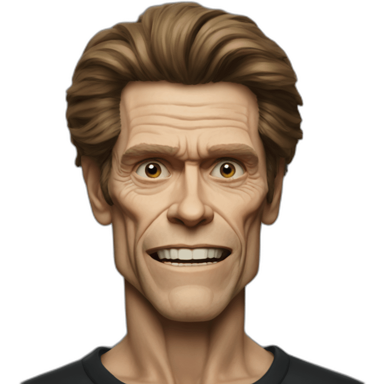 willem dafoe emoji