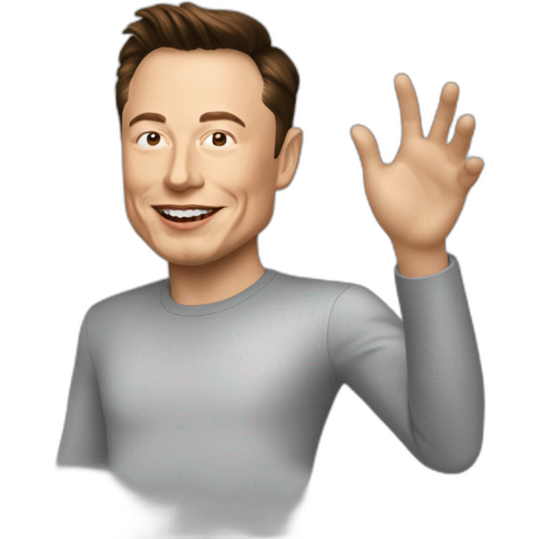 Elon Musk emoji