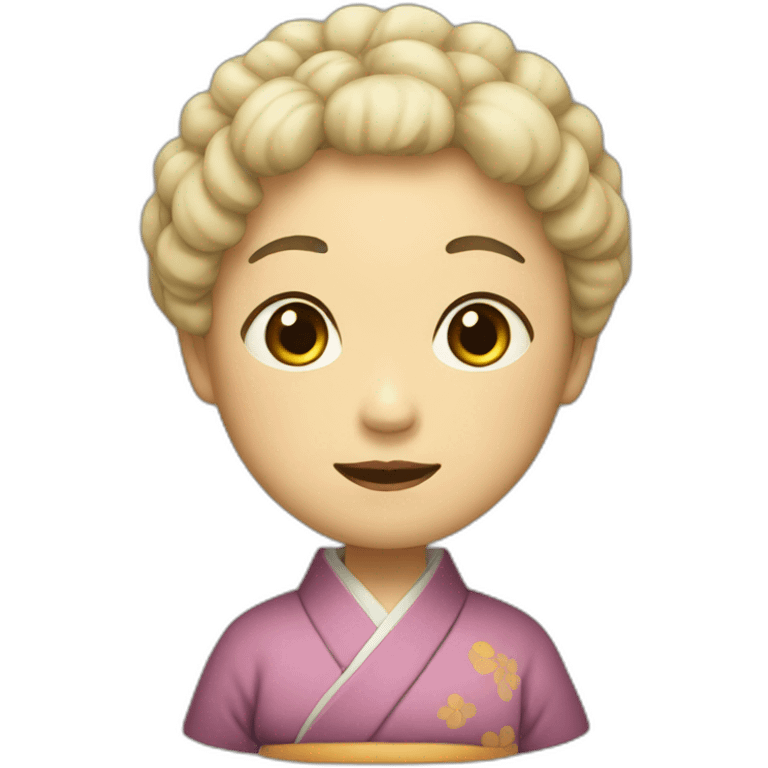 Japanese folk moester emoji