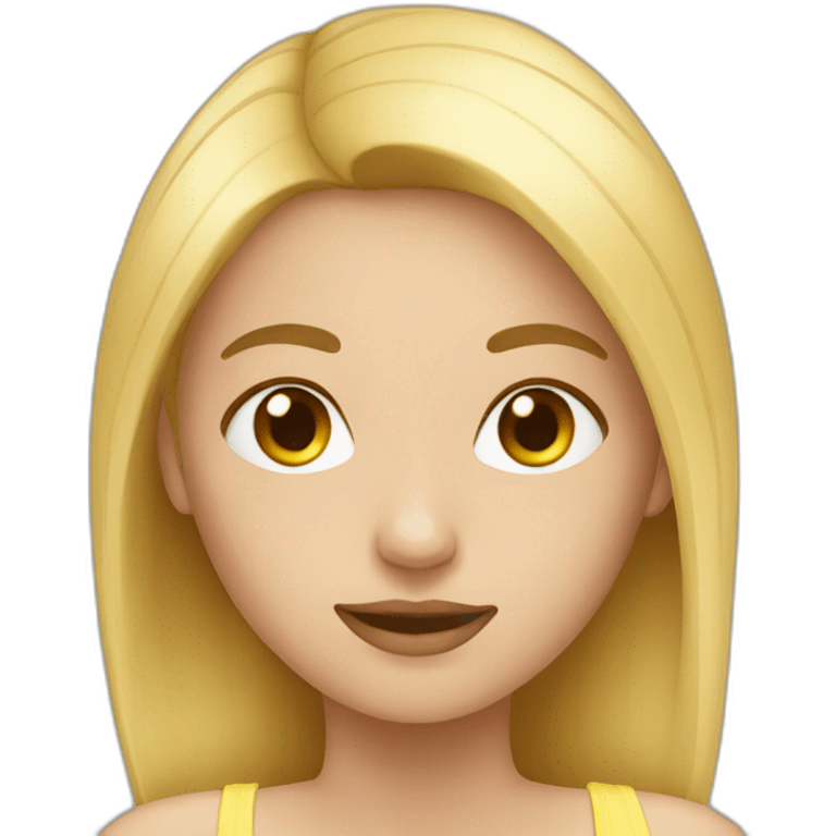 Girl blonde emoji