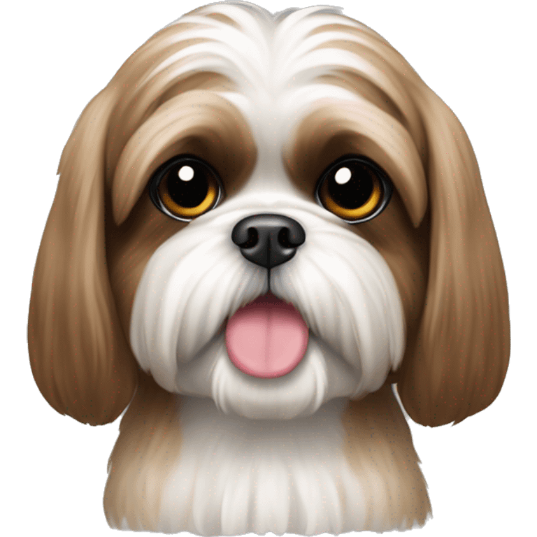 Shih tzu marrón  emoji