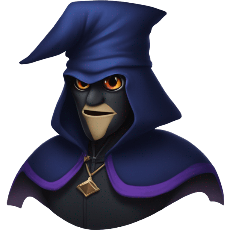 Twilight Grover: The Swift Phantom

Grover Disney Villain: The Swift Phantom A stealth-infatuated, elusive villain with a fondness for shadows, The Swift Phantom appears suddenly, wearing a dark cloak and striking with silent speed. emoji