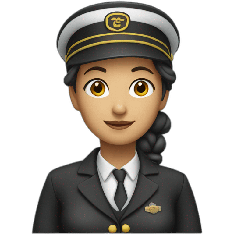 stationmaster woman emoji