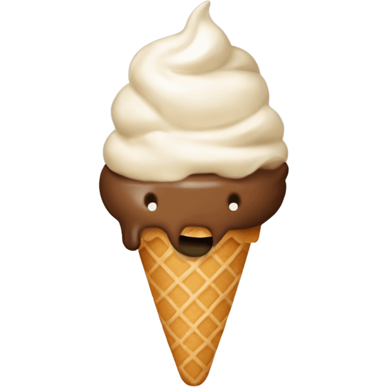 hojicha ice crean emoji