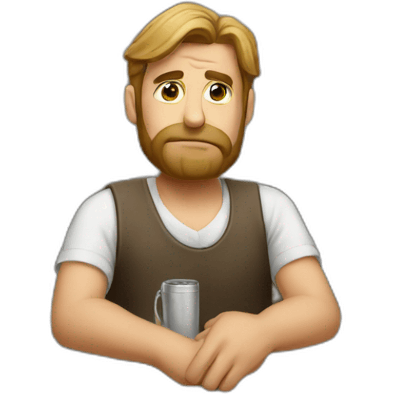 sad brewer emoji