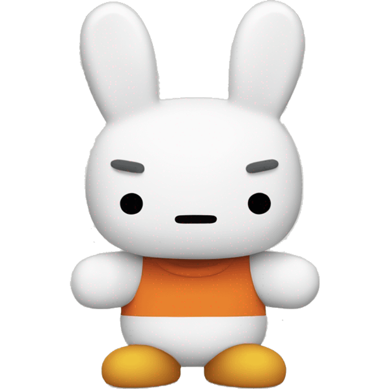 Angry Miffy emoji