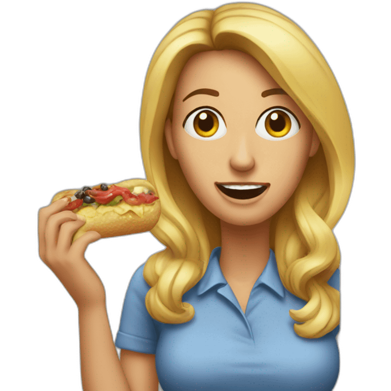 Woman-eating-jeff-probst emoji