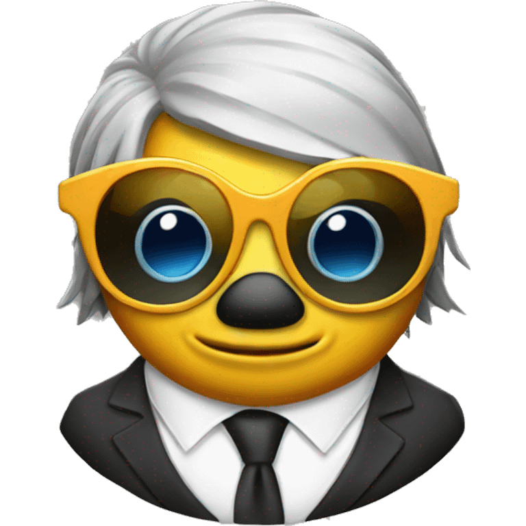 fish in a suit and sunglasses emoji