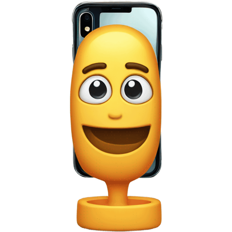 Cell Phone Holder emoji