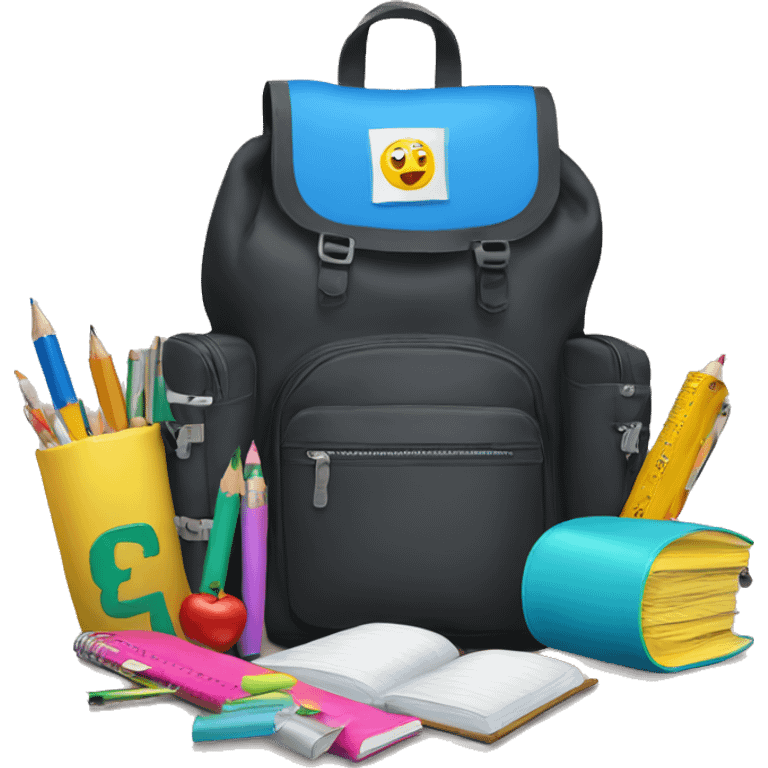 
school supplies emoji