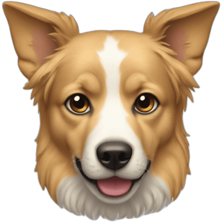 chien border emoji