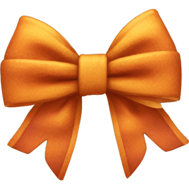 Cute aesthetic fall bow emoji