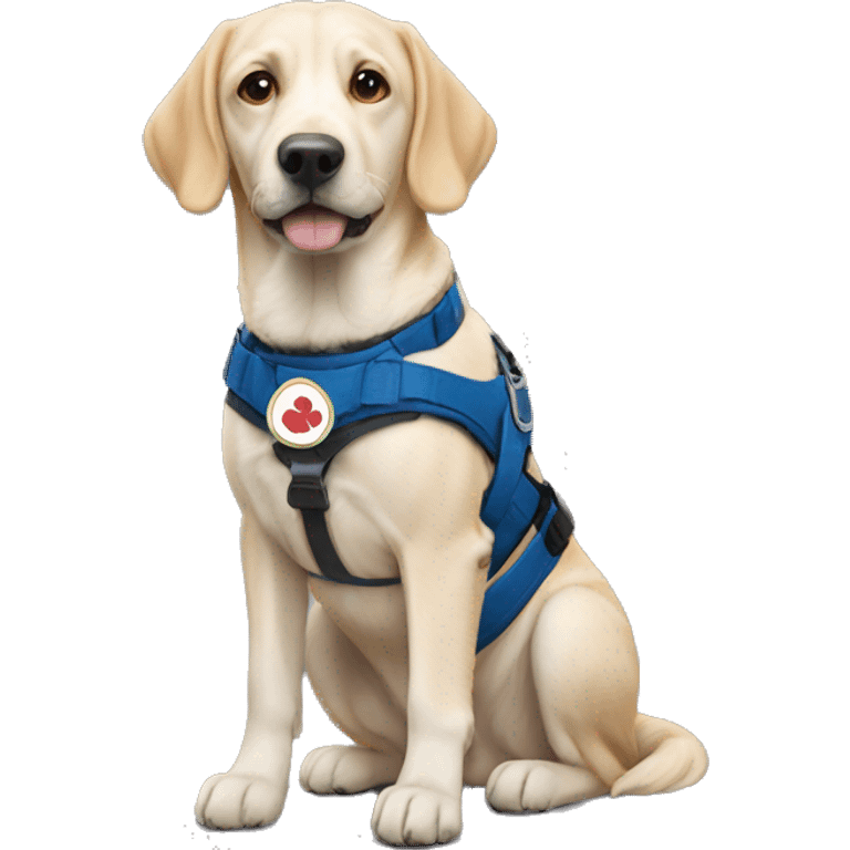 Service dog  emoji