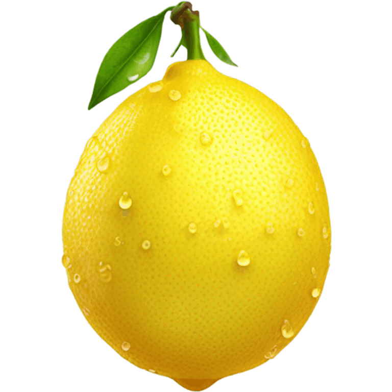 lemon emoji