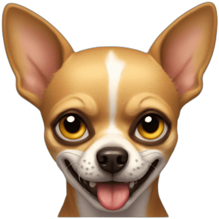 Demonic chihuahua emoji