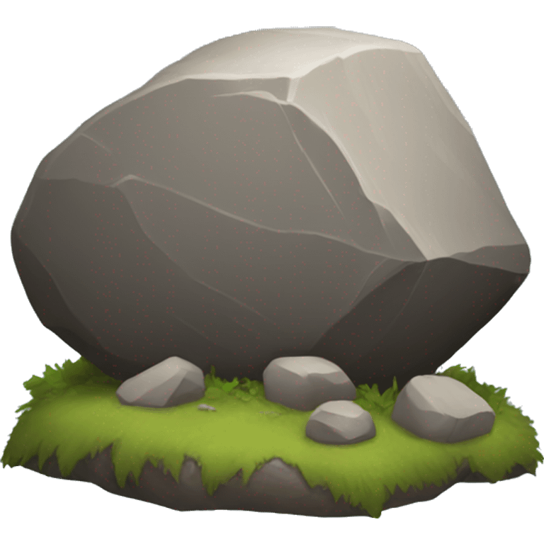 boulder emoji