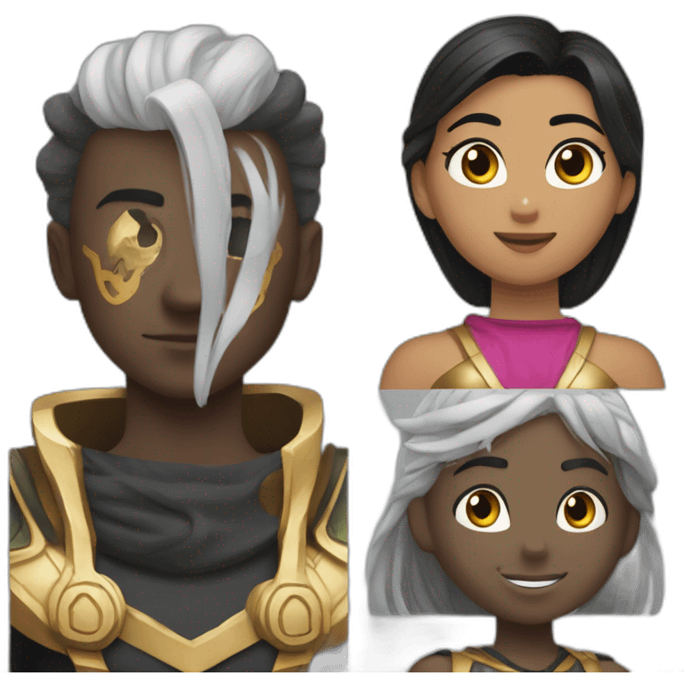 Eternals (various characters including Ikaris, Sersi, and Kingo) emoji