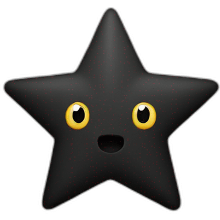 black star emoji