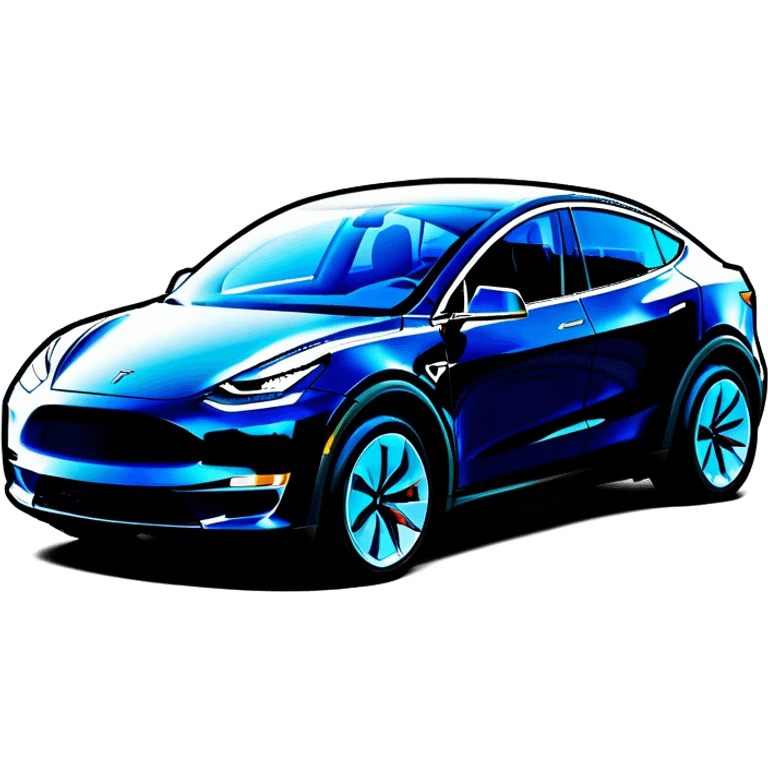 Tesla Model Y emoji