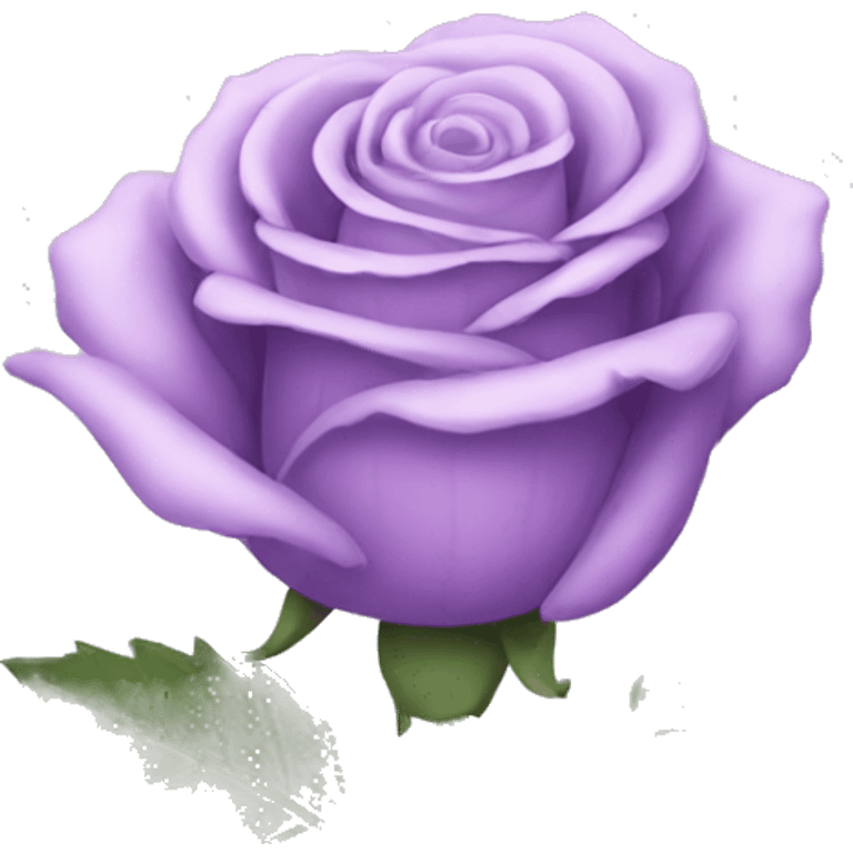 lavender rose emoji